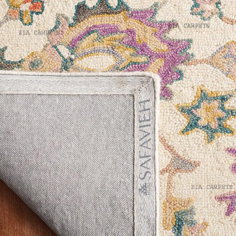 Image of zia carpets Hand Tufted Woollen Modern Collection Bedroom & Living Room Carpet Size 15 X 20 Feet