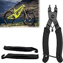 Quick Release Bicycle Chain Pliers, Bicycle Chain Drift, Bicycle Link Plier, Chain Fold 2 in 1 Missing Chain Opener Closer Remover Plier/Bicycle Chain Tool Compatible with All Chains