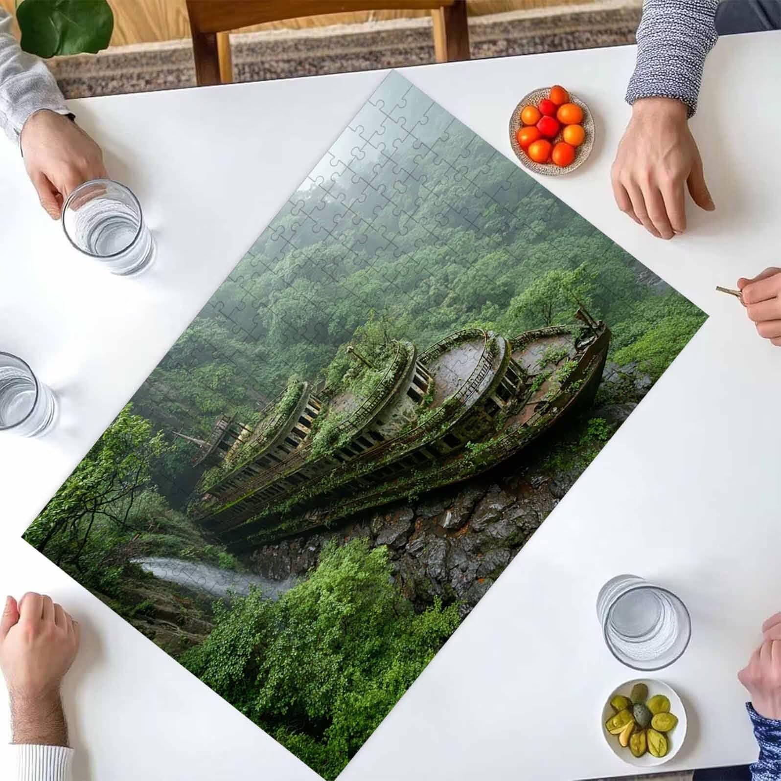 4000 Pezzi di Puzzle, giallo scultura 4000 Pezzi di Puzzle per Adulti, Regalo Anniversario, Regalo Natale, Decorazione Della Casa, Prevenzione Della Degenerazione Cerebrale Negli Anziani PjY1114 4-H