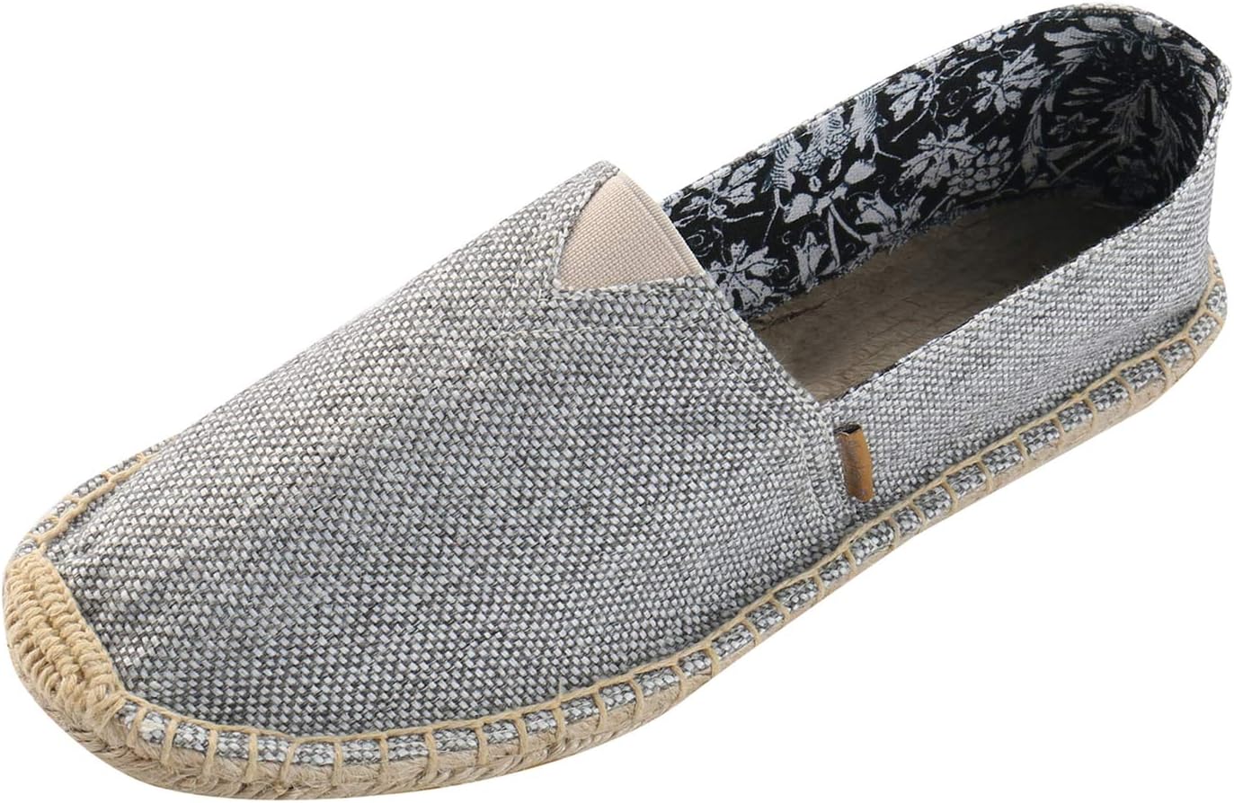 Women's Flat Espadrilles Canvas Shoes Slip on Espadrilles