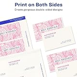 Avery 8371 Business Cards, Inkjet, 2-Inch x3-1/2-Inch, 250/PK, White – view 7
