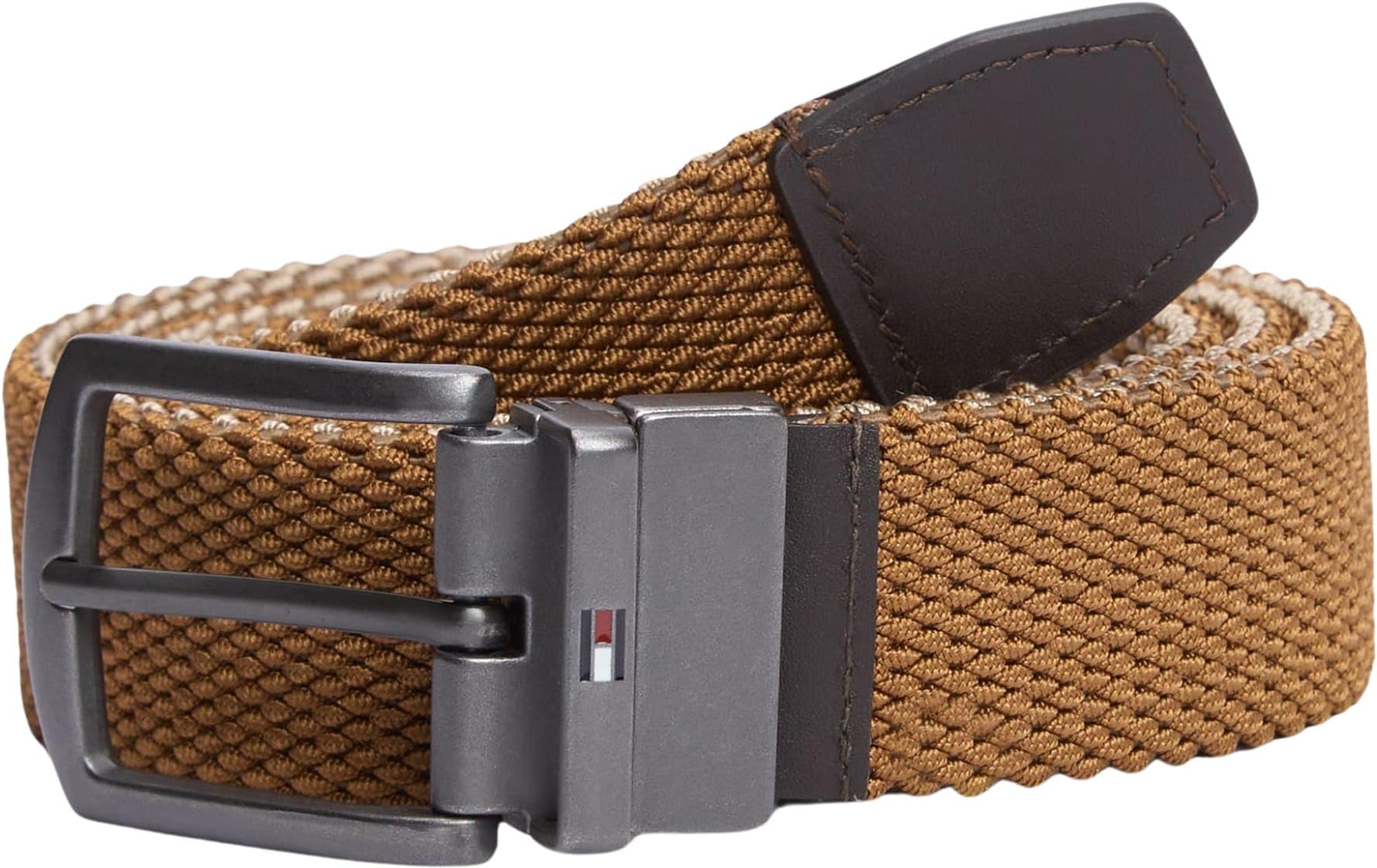 Tommy Hilfiger Denton Elastic Rev Am0am14574 Cinturón Adj/Rev Hombre (Pack de 1)