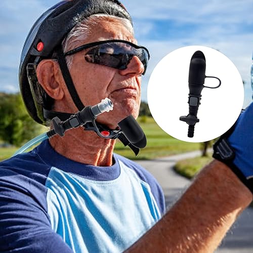 Miniatura 6 de Bolsas de hidratación, boquilla de válvula de mordida de repuesto para bolsa de vejiga de campo traviesa Interruptor manual universal desmontable