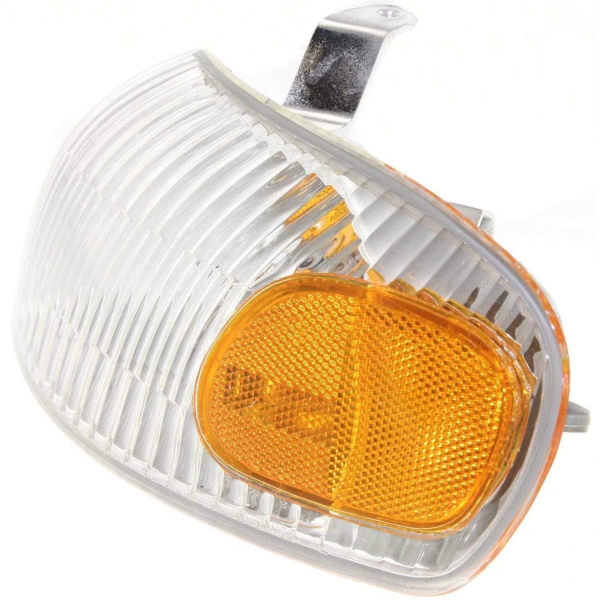 FITRITE AUTO PARTS New Left Driver Side Signal Lamp Assembly For 1998-2002 Chevrolet Prizm, Mounts To Corner Of Fender GM2530117 94857189