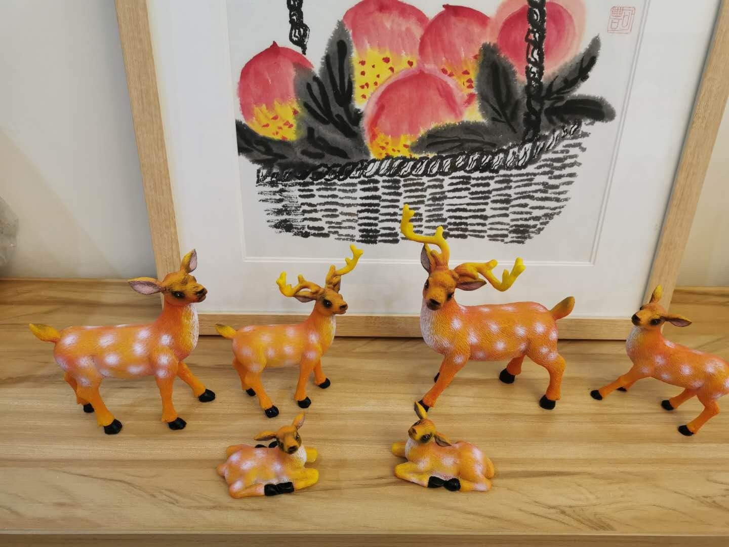 輝く高品質な Yining 鉢植え ガーデンオーナメント 庭 オブジェ 置物 飾り物 絵本 かわいい 動物 森 おしゃれ インテリア雑貨 鹿トナカイ お1人様1点限り Farmerscentre Com Ng