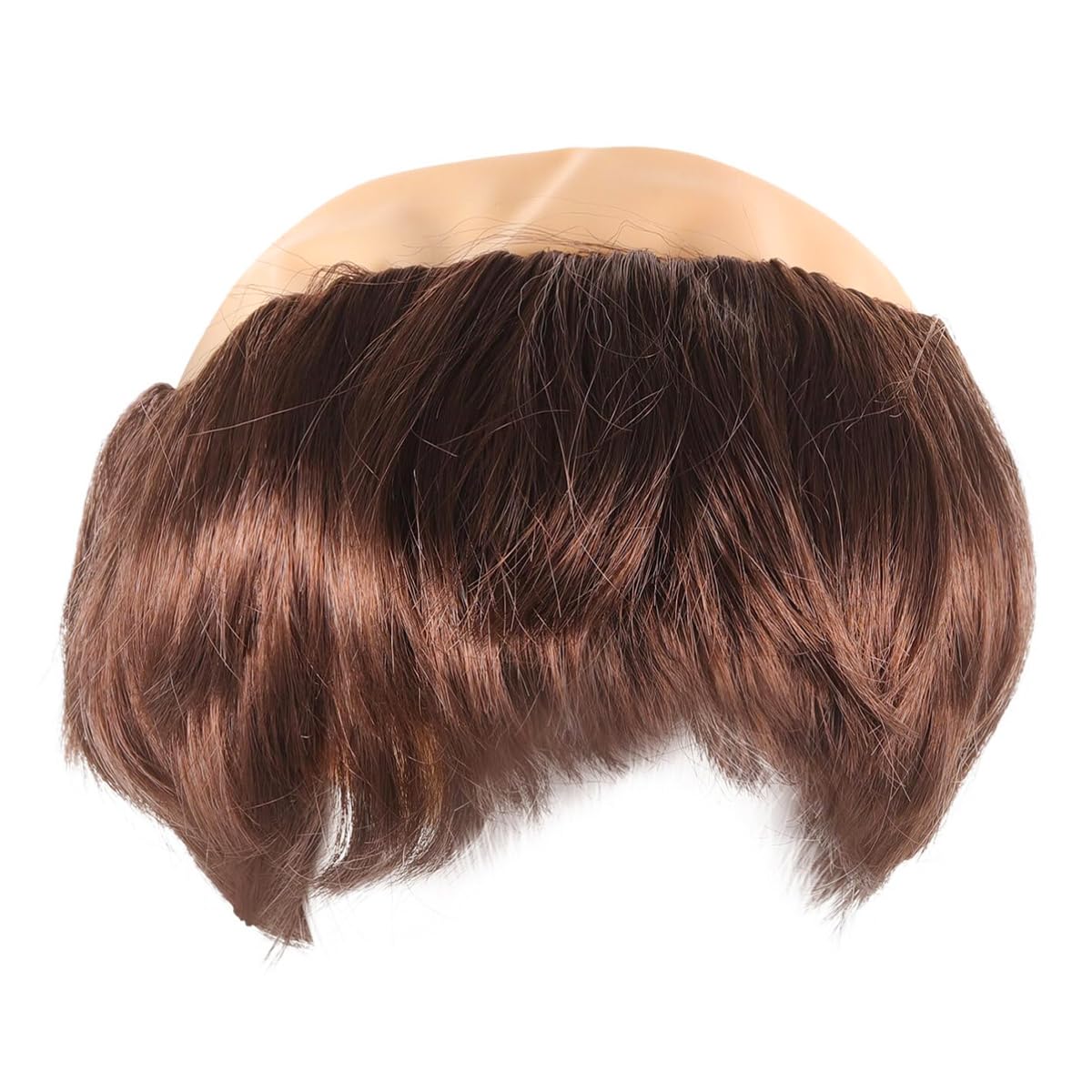 Laroal Wigs Funny Role Play Wigs Monk Bald Cap Wigs Masquerade Wigs Costume Party Wigs Bald Scalp Wigs Performance Props