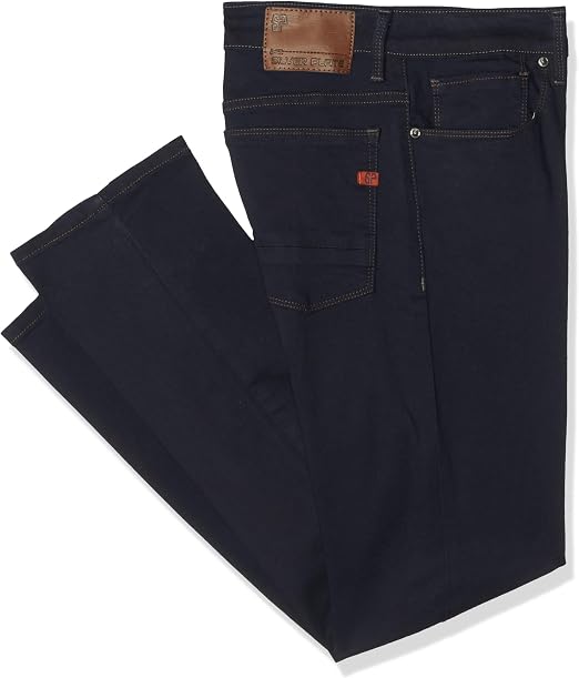 Pantalón de Mezclilla Silver Plate Crotch 1804 Jeans Hombre, Color Azul  Marino Corte Semi-Recto, Estilo Moderno, Ideal para Toda ocasión. :  Amazon.com.mx: Ropa, Zapatos y Accesorios