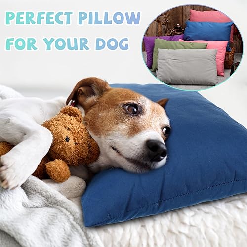 Miniatura 4 de Kigley Paquete de 12 mini almohadas para guardería de 9.1 x 13.8 pulgadas, almohada de viaje pequeña a granel suave y transpirable, almohada de