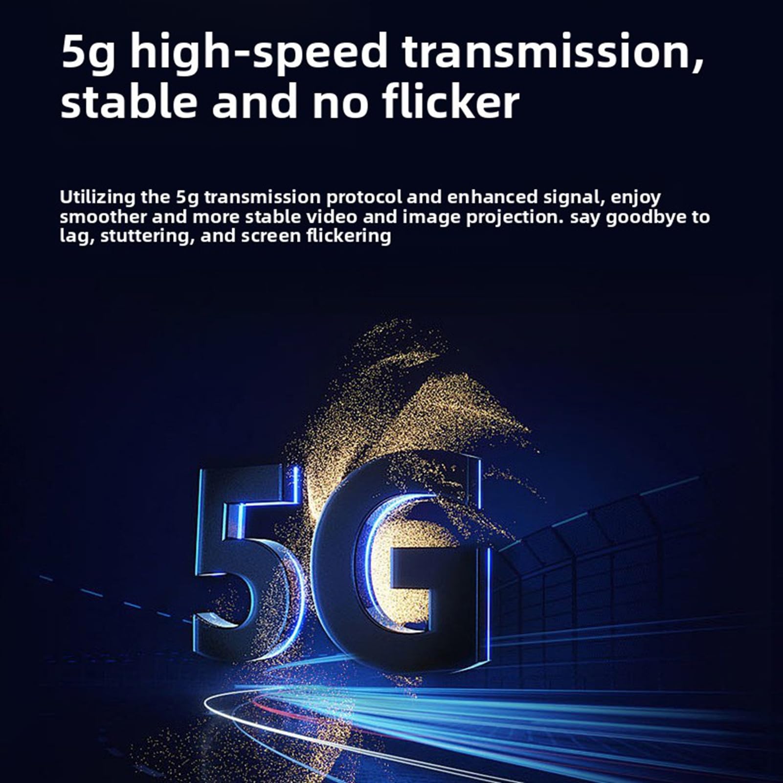 Bezprzewodowy Nadajnik-odbiornik HDMI, Dwuzakresowy Bezprzewodowy Zestaw Przedłużacza HDMI 2,4G 5G, Wyjście Wejściowe 1080P 60 Hz 4K, Plug & Play, Małe Opóźnienie