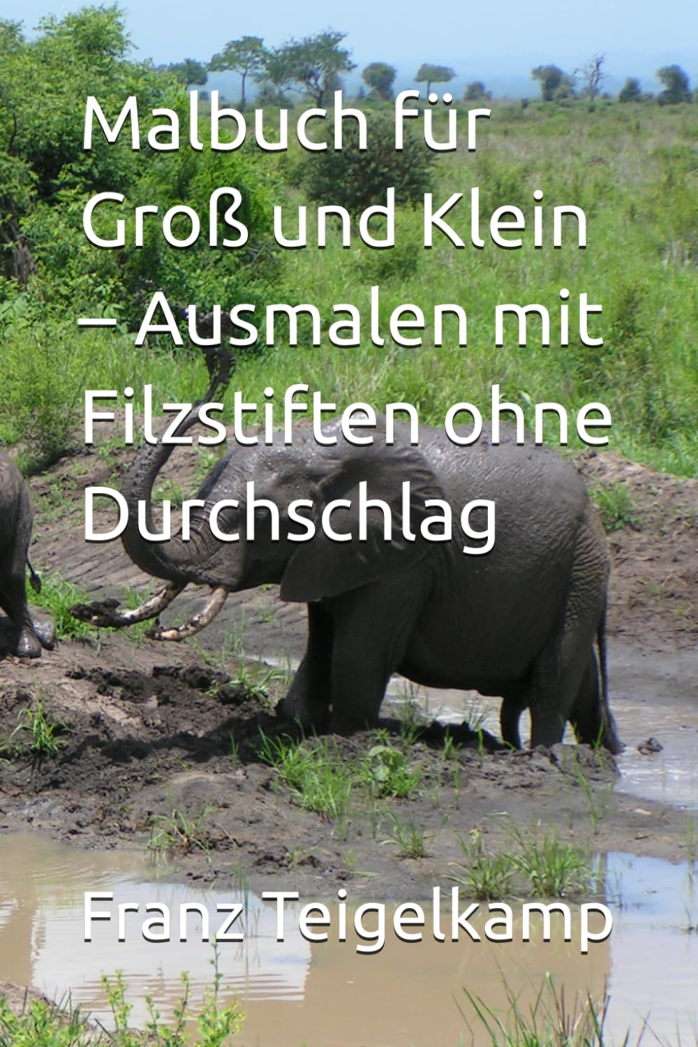 Malbuch für Groß und Klein – Ausmalen mit Filzstiften ohne Durchschlag
