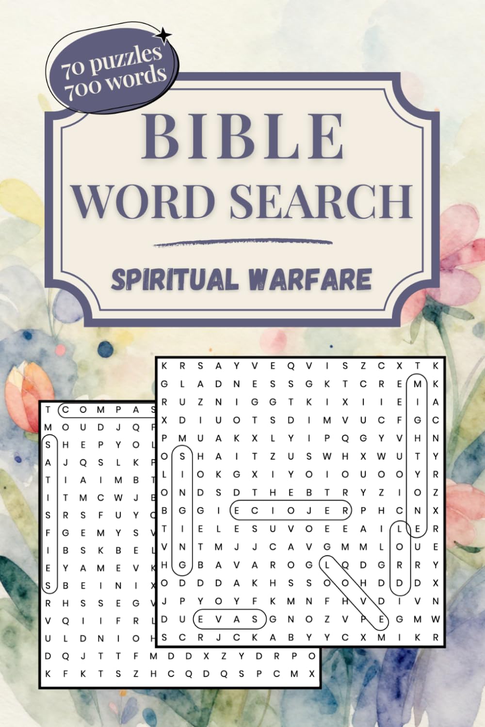 Bible Word Search: Spiritual Warfare: Word Search Puzzle with Bible Verses related to Spiritual Warfare