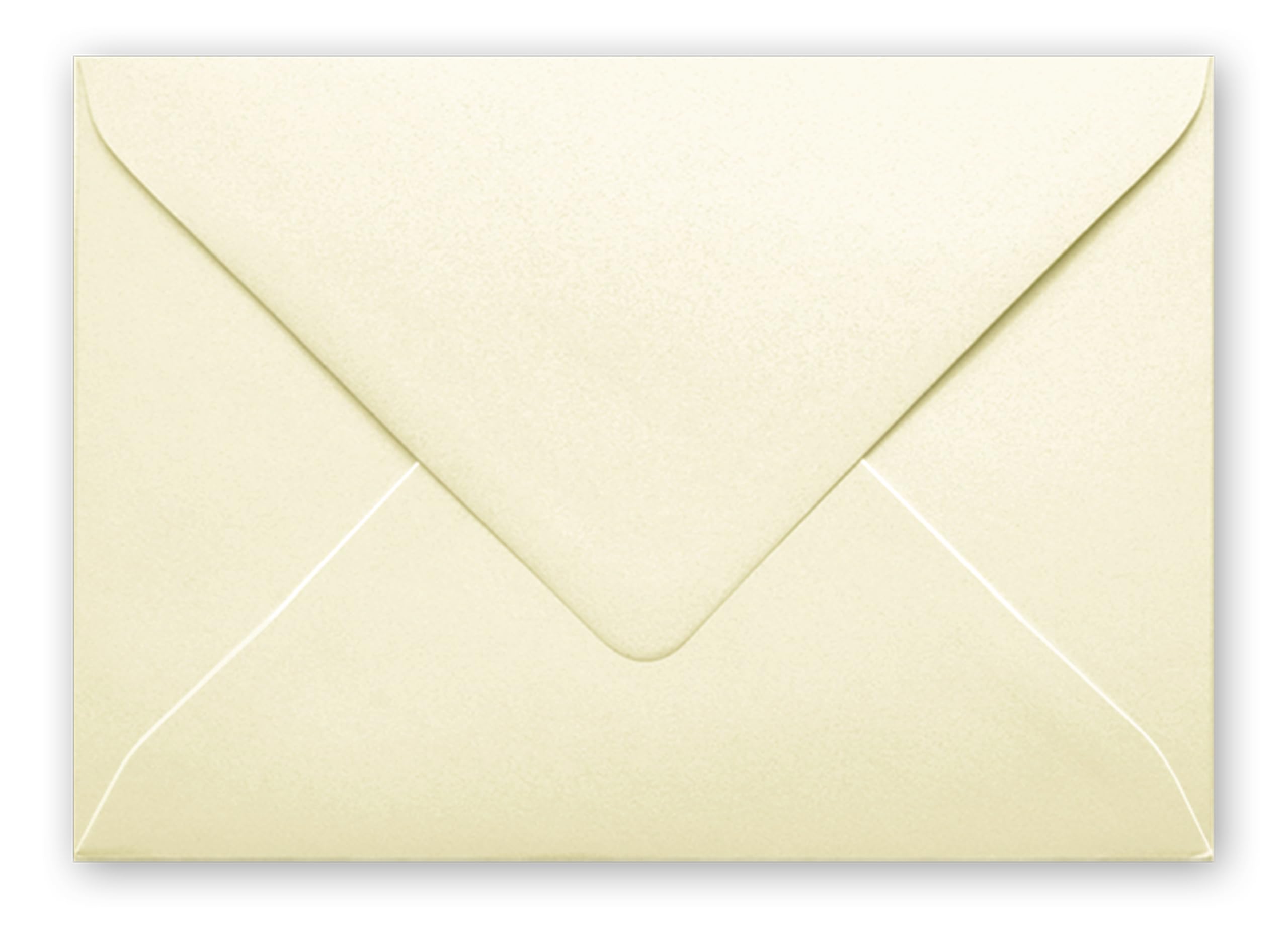 250 kopert w kolorze waniliowym z białą wyściółką wewnętrzną, koperty w formacie DIN B6, 12,5 x 17,6 cm, jedwabna wyściółka, do zaklejania na mokro