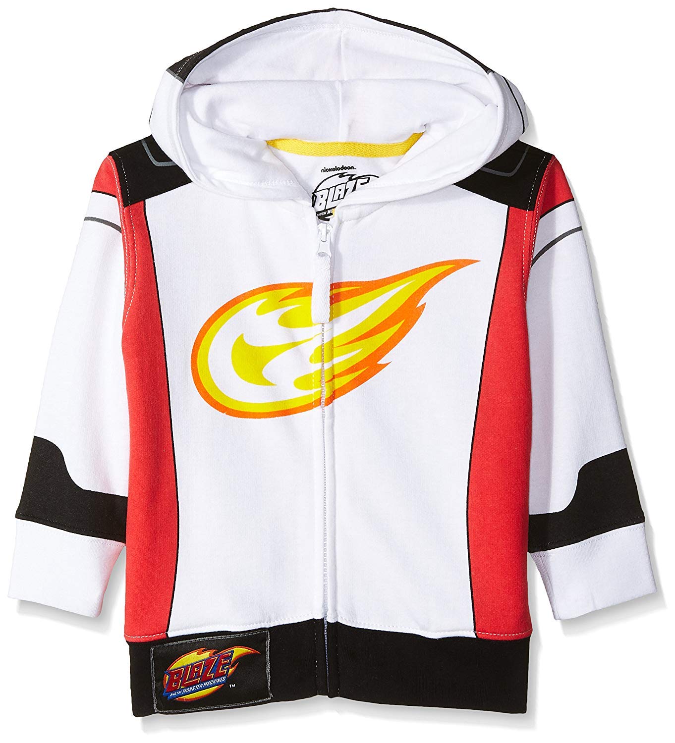 Nickelodeon Bluza z kapturem Chłopcy Blaze And The Monster Machines Lets Blaze Hoodie