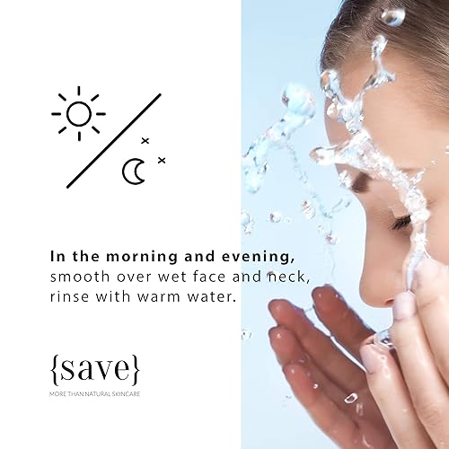 Miniatura 7 de Limpiador facial suave y natural limpiador facial sensible para piel seca sensible hidratación suave vegano fragancia y sin parabenos