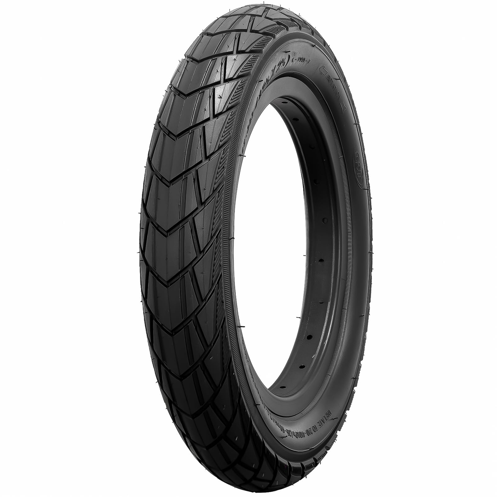 YunSCM 2PCS Kid Bike 12.5 Zoll Reifen 12 1/2x2 1/4 (12.5x2.25) Mantel 57-203 und 2PCS 12/12.5 Zoll Schlauch SV/AV32mm Ventil kompatibel Stadt/Straße / 12 1/2x2 1/4 Reifen und schlauche