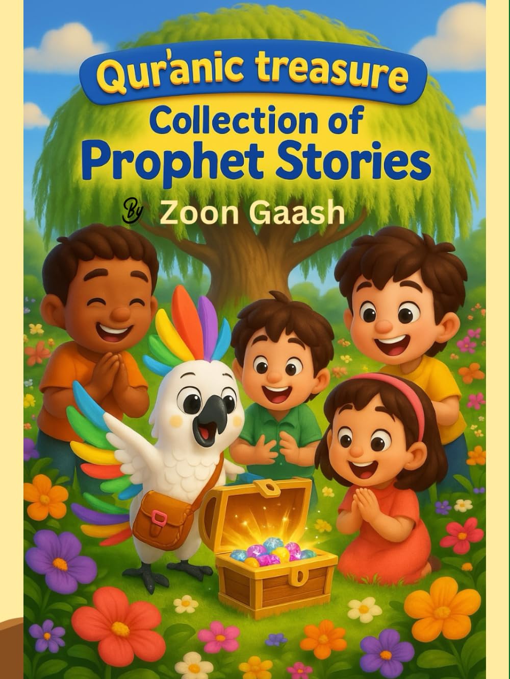 Quranic Treasure: Collection of Prophet stories, beautifully illustrated Bedtime stories, for early readers with moral lessons and fun activities