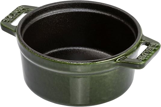 Staub 40509-804-0 Mini Round Cocotte 10 cm Basil