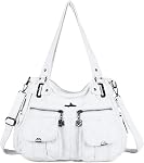 Angelkiss Femmes Sacs à main Purs pour femmes Grand Sac à épaule Satchel Sac à bandoulière