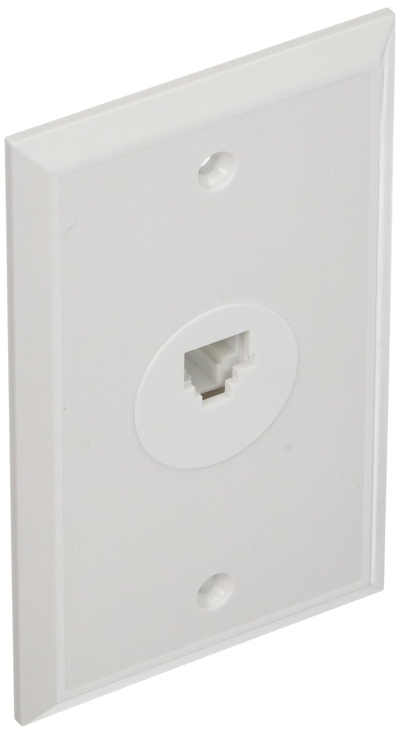 Monoprice 107078 Wall Plate Jacks 8P8C Single, Flush Type Amazon.in