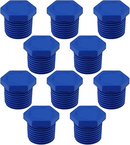 Coshar Enchufe de drenaje para calentador de agua caliente para autocaravana, rosca macho NPT de 1/2 pulgada, enchufe de drenaje, accesorios de