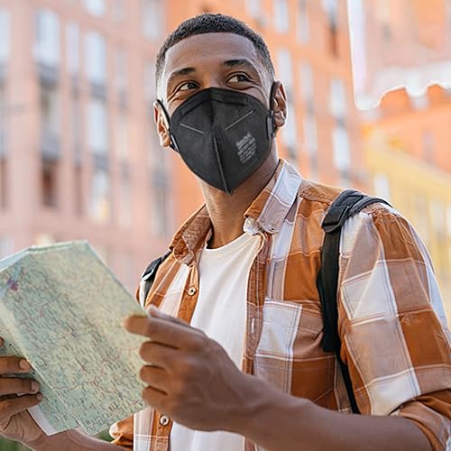 Miniatura 16 de NIOSH - Máscara respiradora de partículas N95, aprobada por NIOSH, paquete de 100 mascarillas N95, envueltas individualmente, color blanco Paquete