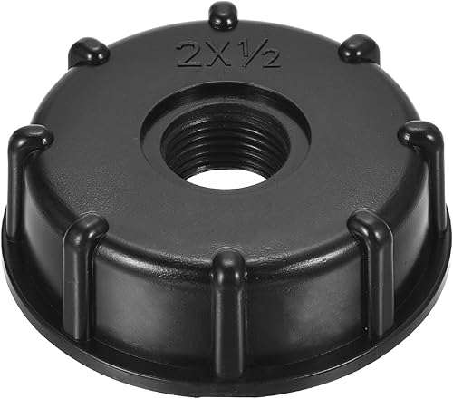 Miniatura 9 de PATIKIL IBC - Adaptador de bolsa de 2.362 in, rosca gruesa, salida de 34 pulgadas, conector de tapón de drenaje de 275-330 galones para tanque de