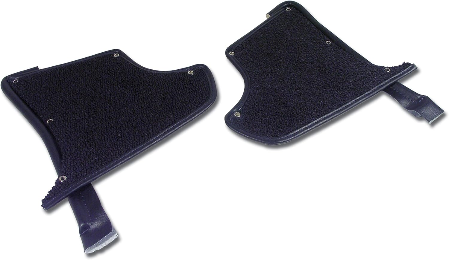 Kick Panels W/Carpet - Saddle for 1963-1964 C2 Corvette