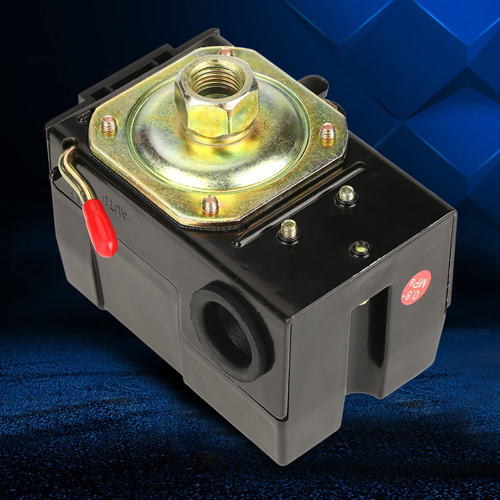 Interruptor de presión de 95 a 125 Psi para reparar fallas en el compresor 8