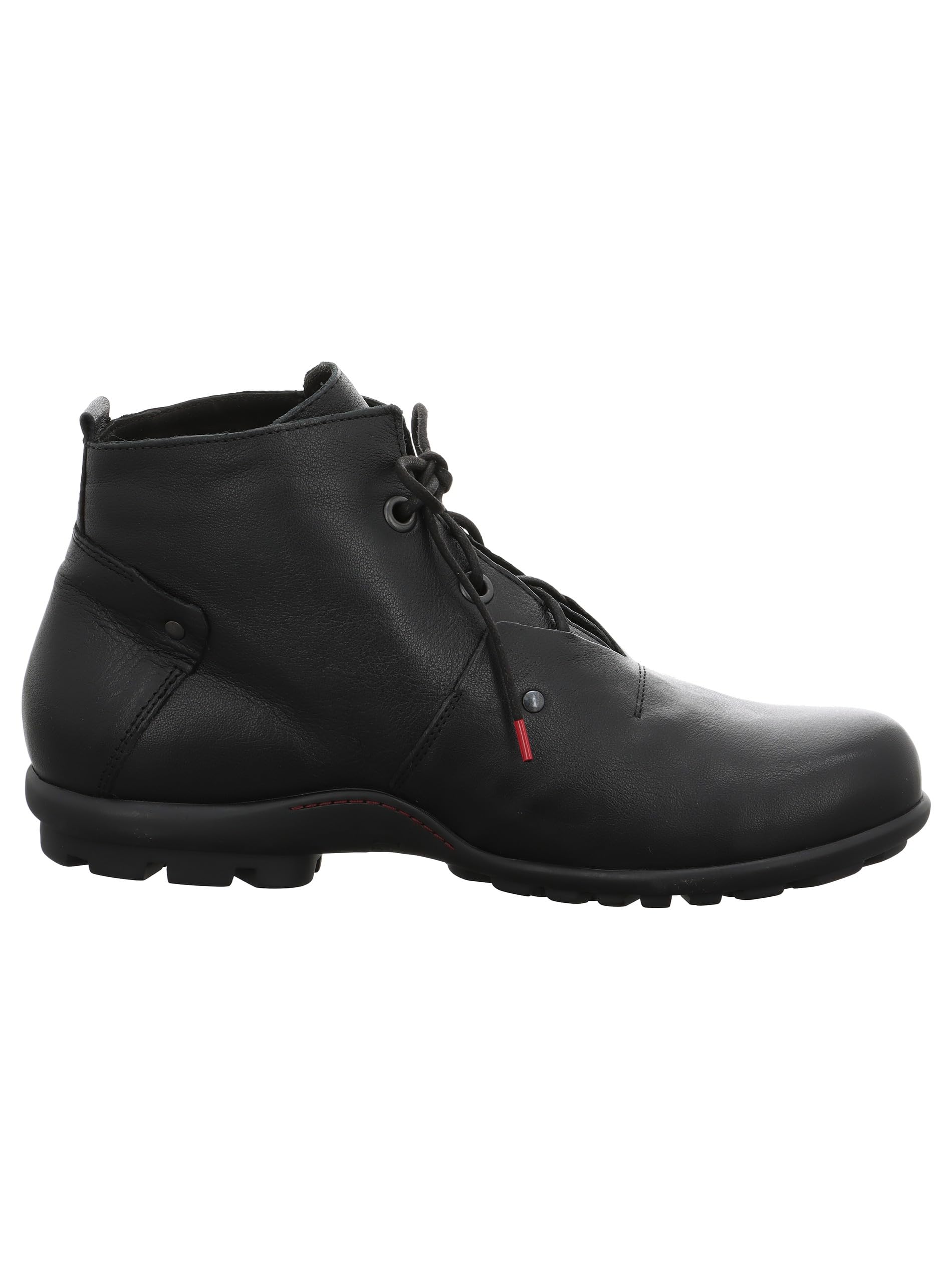 THINK! Herren KONG_3-000139 nachhaltige Lammfell Stiefelette