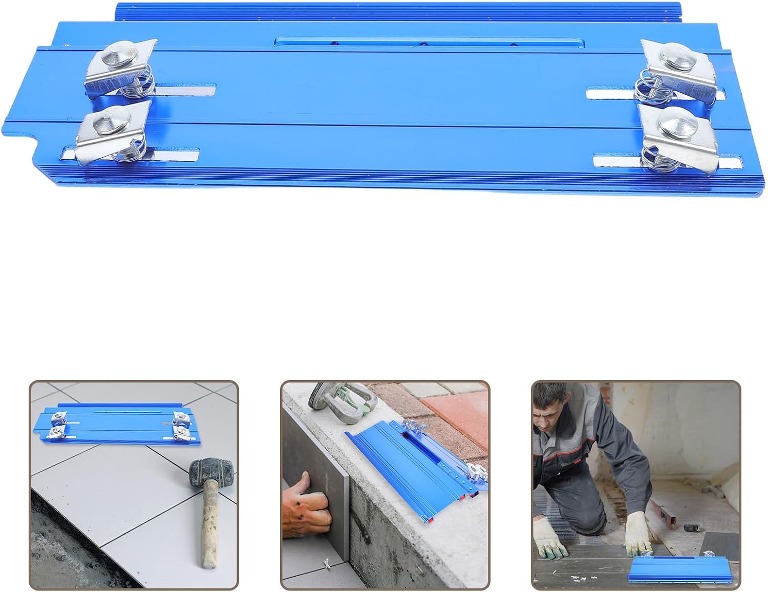 Adjustable Tile Chamfering Tool for Angle Grinder Manual Ceramic Tile Cutter Guide for Marble High Precision Efficiency
