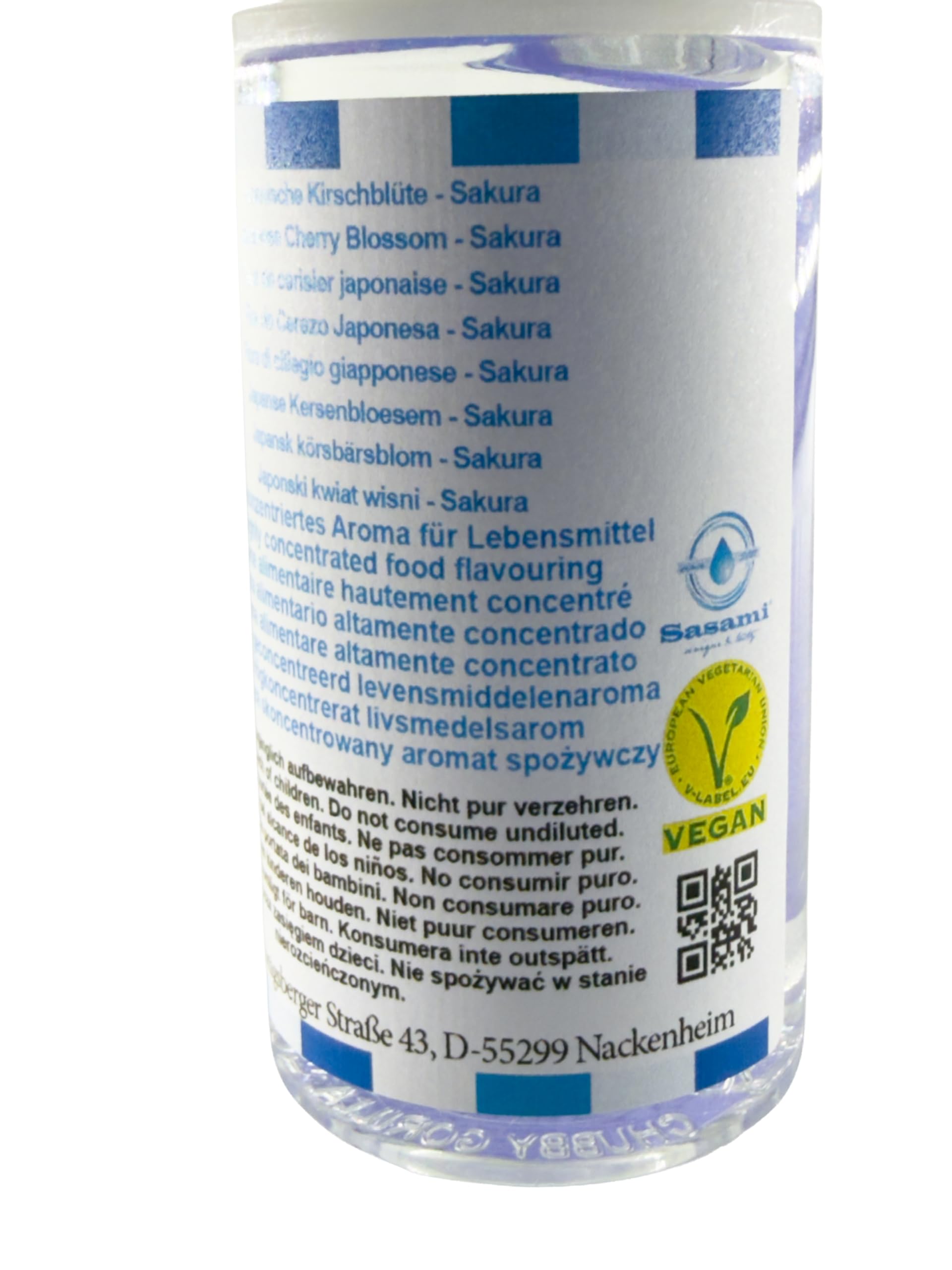 Japanische Kirschblüte - Sakura Aroma Konzentrat - Vegan - Sasami - 100ml