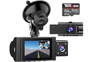 Dual Hidden Front & Inside Dash Cam with Night Vision
