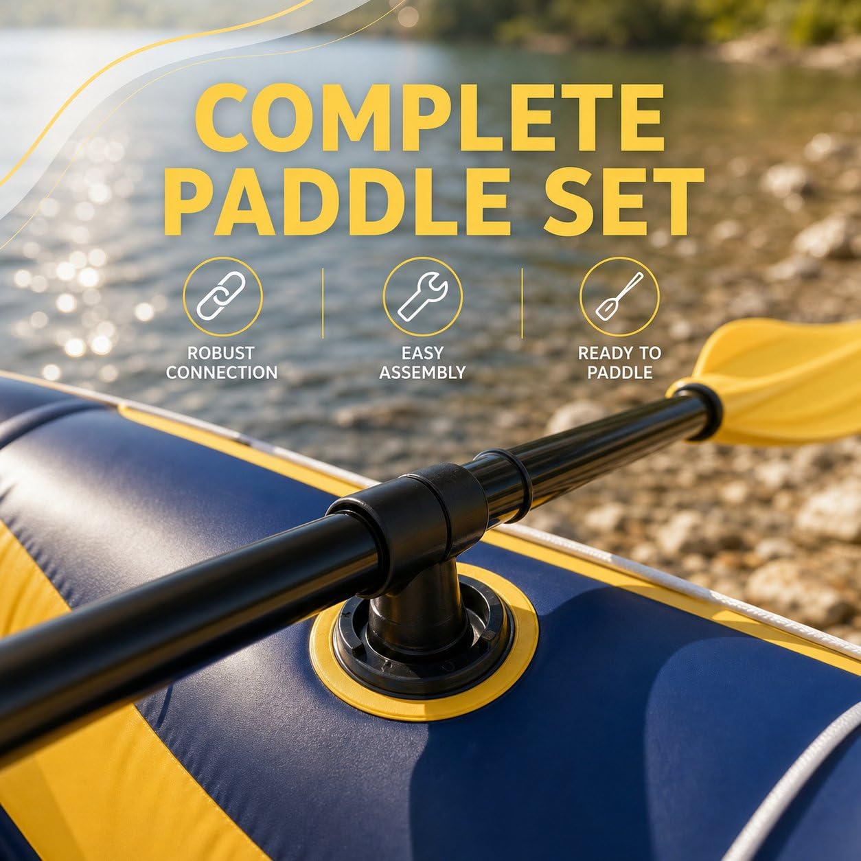 Hinchable Familiar, Inflable PVC para 3, con