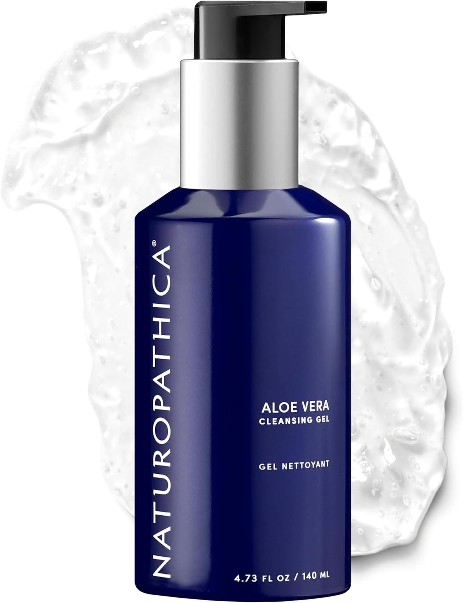 - Aloe Vera Cleansing Gel, Facial Cleanser with Aloe Vera and Lavender, Clarifying Face Wash for Men and Women, 4.73 fl oz