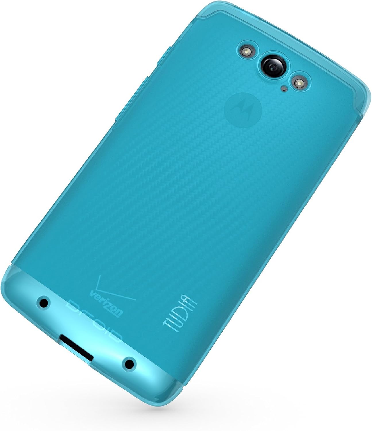 TUDIA LITE TPU Bumper Protective Case for Motorola Droid Turbo (Verizon) (NOT Compatible with Ballistic Nylon Version) (Teal)