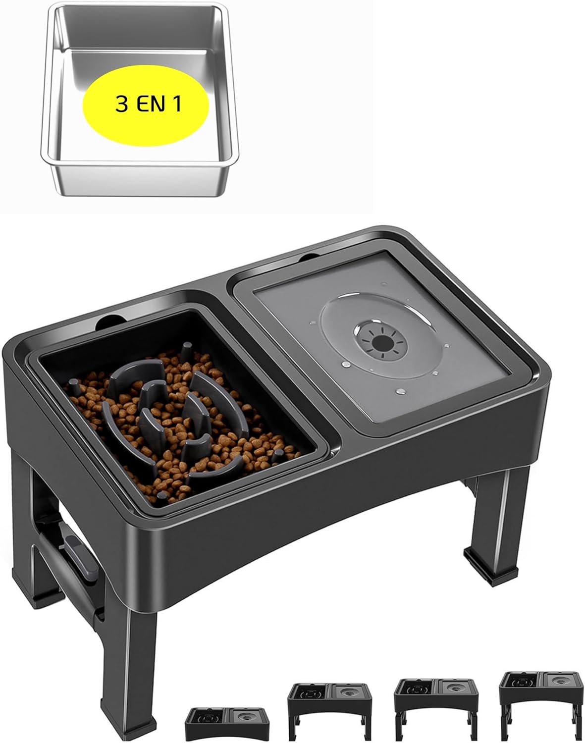 FURNITURER Bureau Informatique Bureau D'ordinateur Table De Bureau Contemporain En MDF Décor PVC