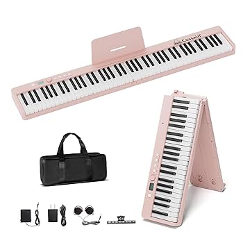 Amazon.com: Cossain 88 Key Digital Piano, Folding Piano