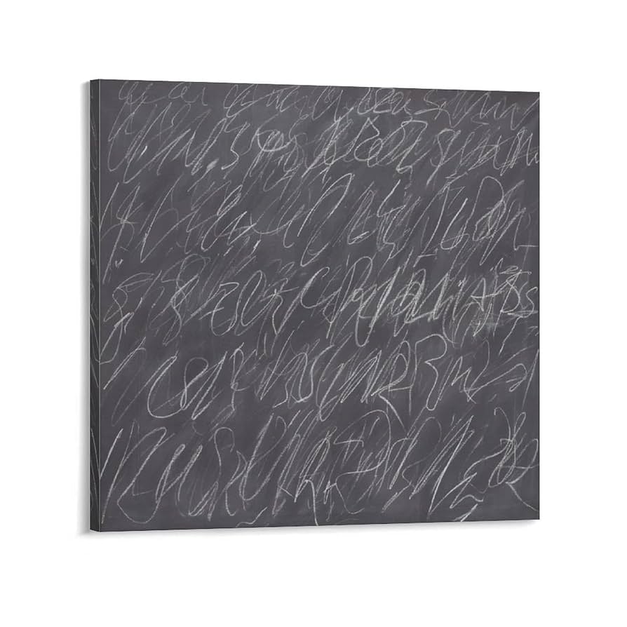 Amazon.co.jp: Cy Twomblyサイ・トゥオンブリー《無題》抽象展