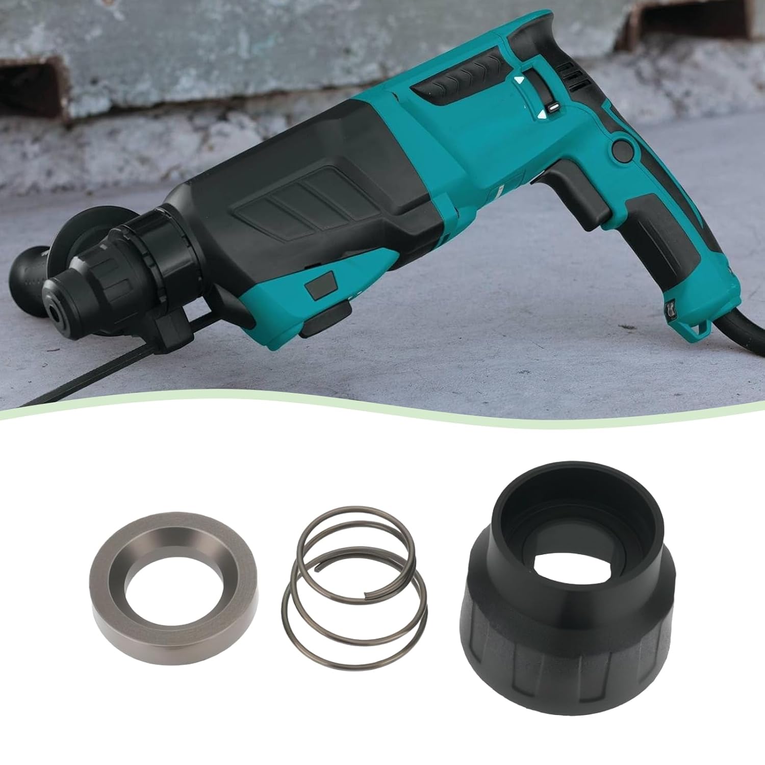 1 Set SDS Hammer Drill Chuck Assembly 455393-4 Drill Head Accessories Compatible with Makita HR2630