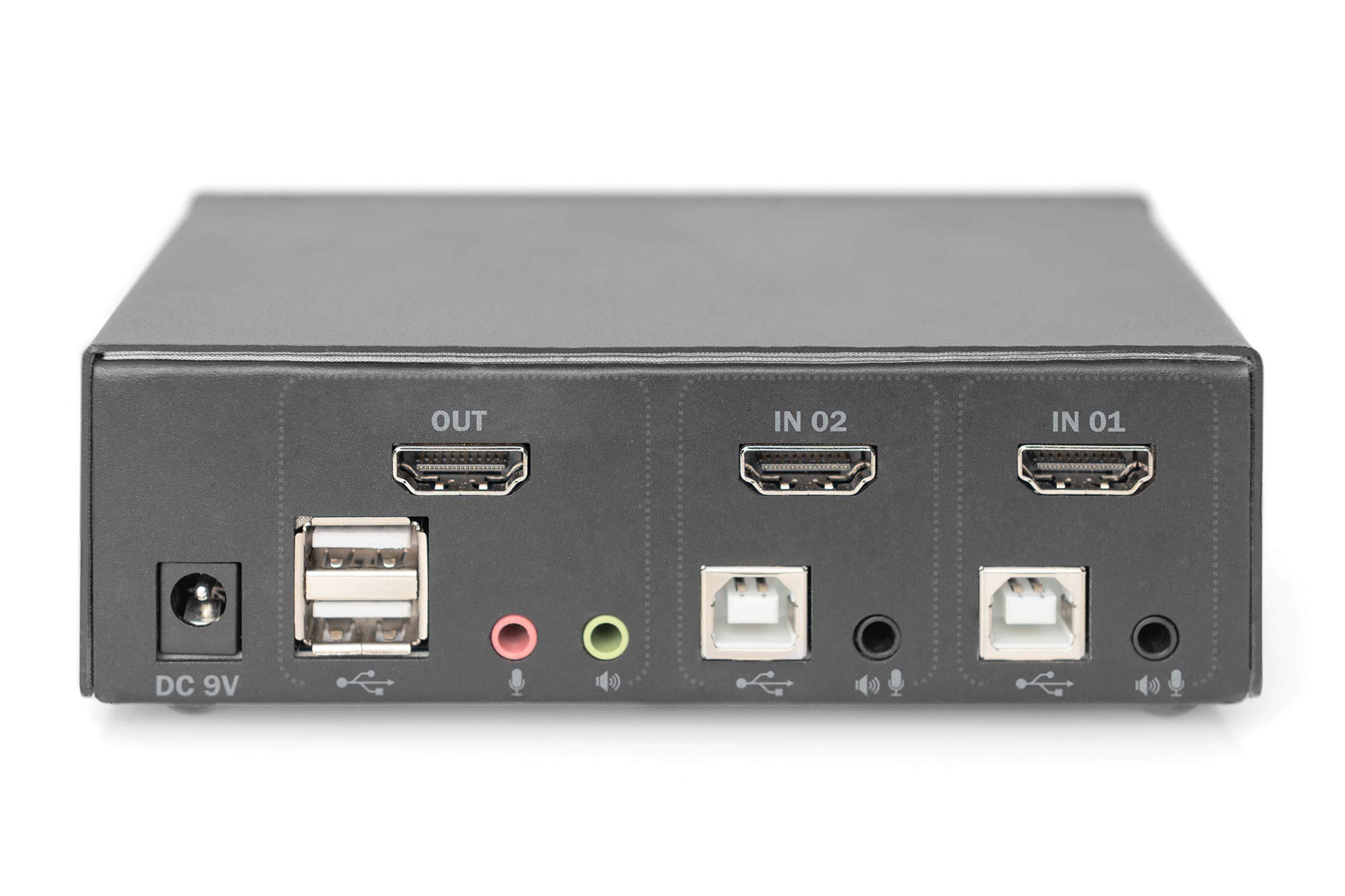 Digitus Switch Kvm, 2 Porte, Schermo Singolo 4k, Hdmi? (digitus DS-12870 - Kvm / Audio / Usb s)