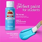 Apple Barrel Art Lessons Ensemble de peinture et de brosse, 34 Pc Kit incluant 23 2 - Oui, oui. Apple Barrel Couleurs de peinture acrylique, 1 2 bouteille de Mod Podge Matte, 10 FolkArt Des pinceaux, 6 Leçons vidéo et plus encore