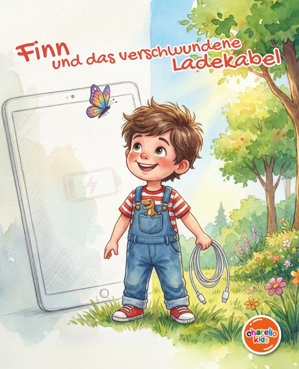 Finn und das verschwundene Ladekabel: Das Bilderbuch für kleine Entdecker: Eine Geschichte über Medienpause und das Glück, draußen zu spielen