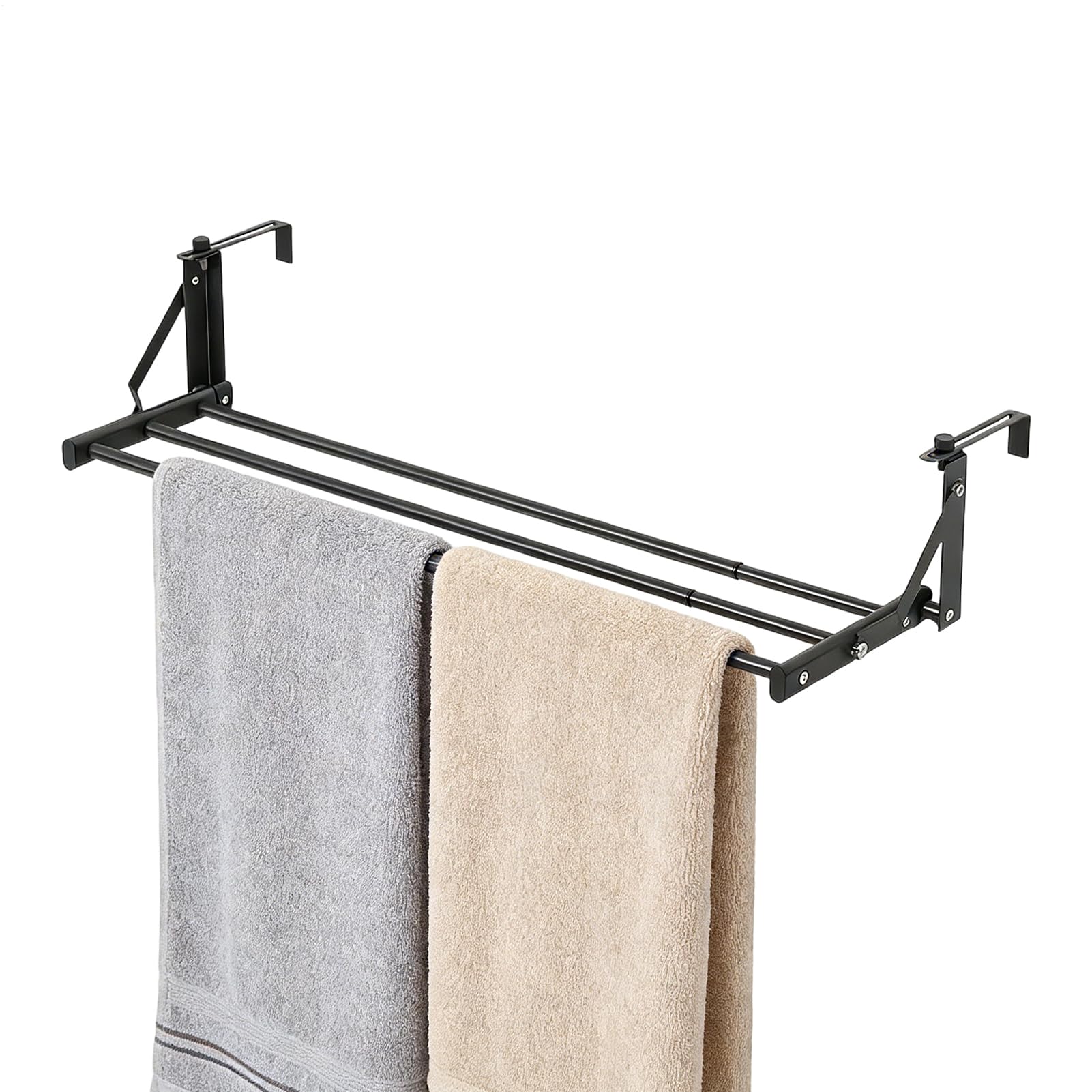 Séchoir à Vêtements Organisateur Porte-Accessoires Multifonctionnel sans | Barre À Serviettes Pour Radiateurs Pour Maison Dortoir Hôtel Restaurant Appartement Vêtements Peignoir Manteau