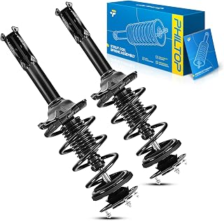 PHILTOP Front Struts Set for 2004-2006 xA 2004-2006 xB 172245 * 2 - Direct Replacement Shock Assembly