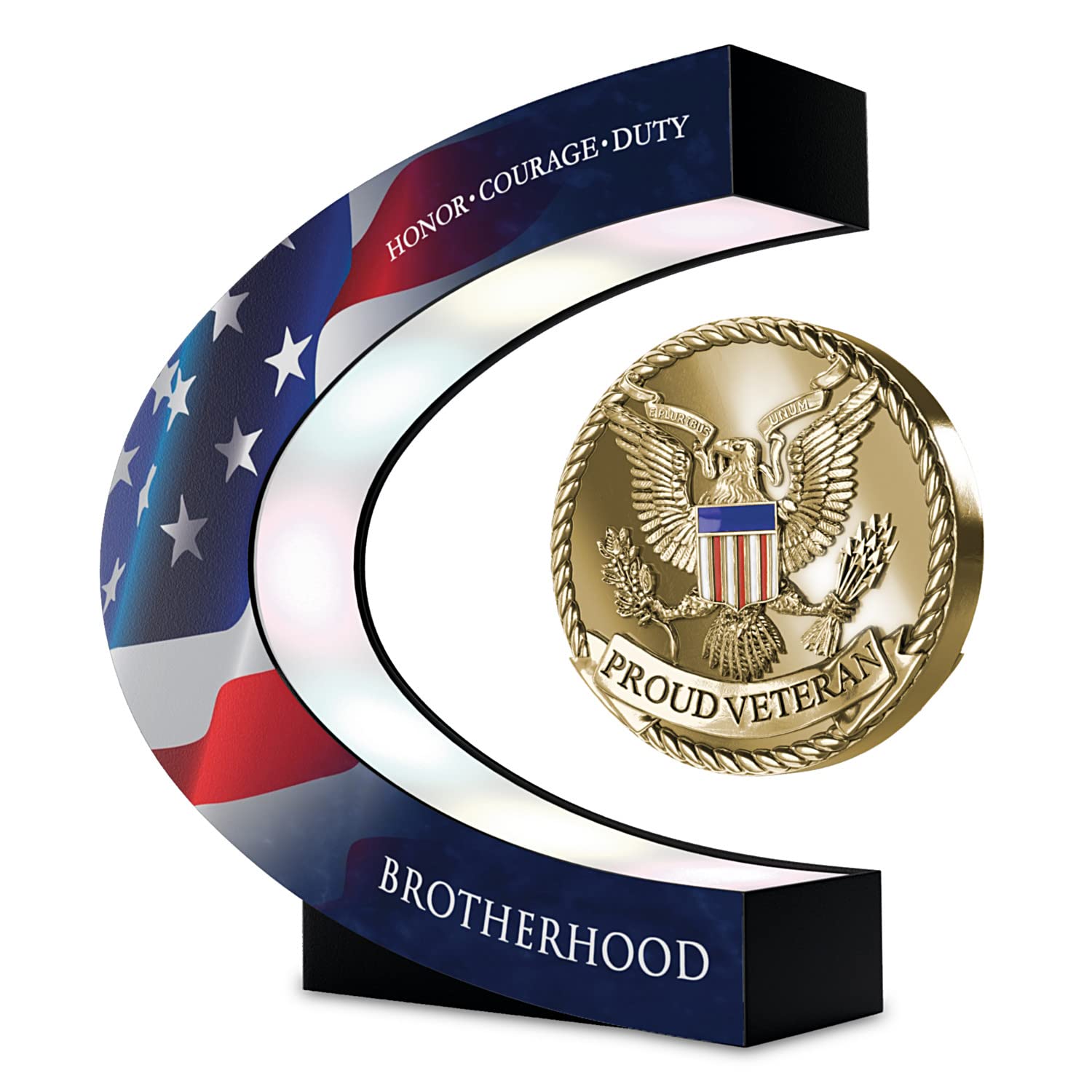 Buy The Bradford Exchange Proud Veteran Levitating Tribute Sculpture