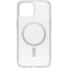 OtterBox iPhone 15 iPhone 14 and iPhone 13 Symmetry Series Clear Case - Stardust Clear Silver Snaps to