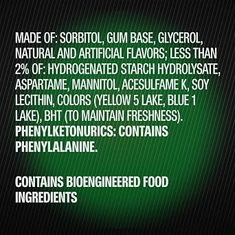 5 GUM Spearmint Rain Summer Travel Sugar Free Chewing Gum Refreshing Invigorating Minty Flavor Five Gum, 35 Stick Pack