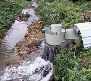 150W Micro Axial Flow Hydro Generator, 12V–24V DC Output, Low Head Water Turbine System, Portable Water Power Generator for Streams and Off-Grid Use