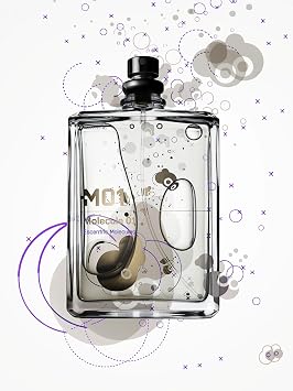 ESCENTRIC MOLECULES Molecule 01-30ml Portable - Pure Iso E Super Fragrance - Minimalist, Velvety, Woody, Radiant - Intermittent Personal Skin Scent Signature