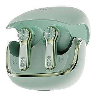 GOBOULT Raven in Ear TWS Earbuds with 70H Playtime, App Support, Quad Mic ENC, Dual Device Pairing, 10mm Bass Driver, 50ms...